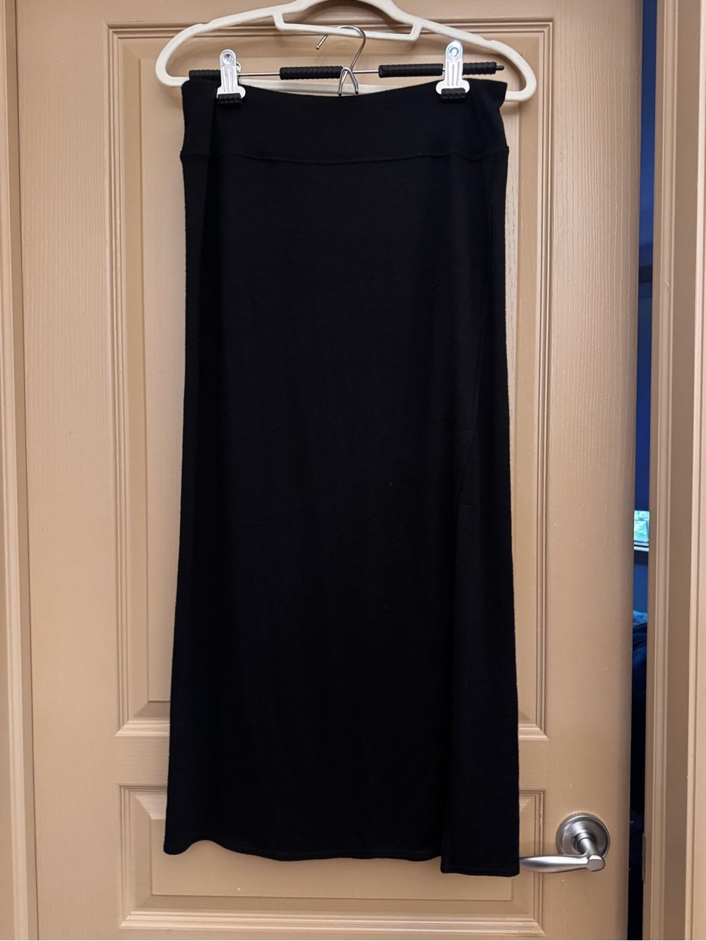 Wilfred Black Maxi Skirt - Effortless Long Silhouette